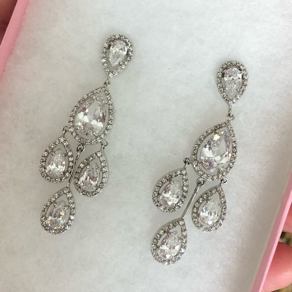 Beautiful Cubic Zirconia earrings